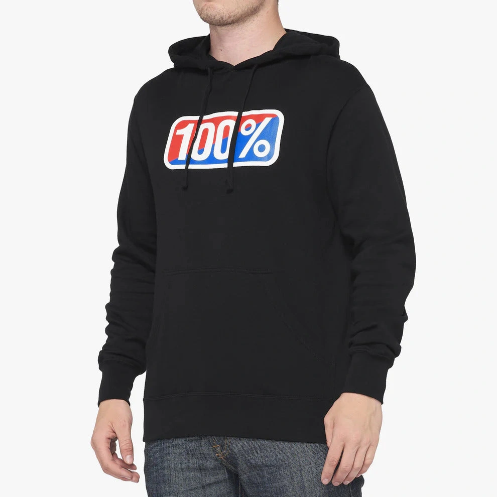 100% Ren Hoodie: Klassisk Komfort, Enkel Stil, Perfekt Fleece, Autentisk Fornemmelse.